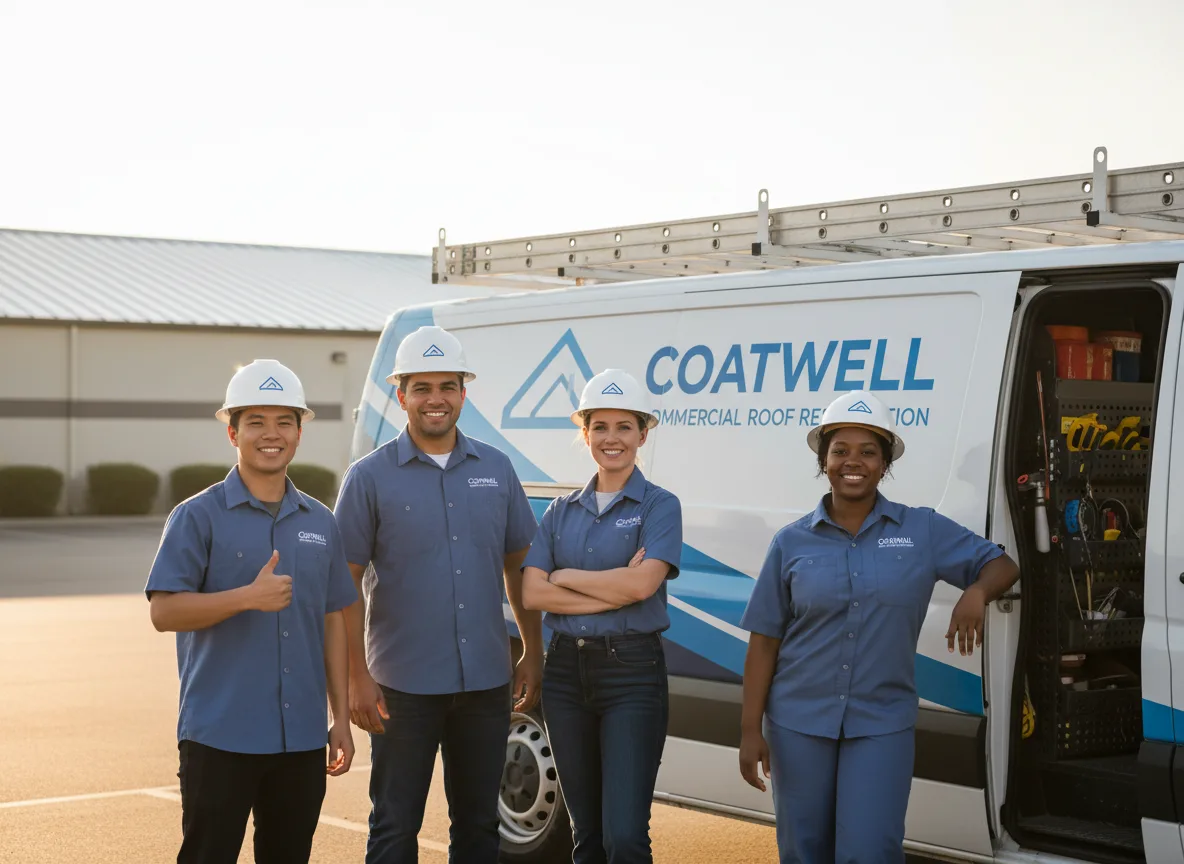 Commercial roof coating company in Liverpool, TX